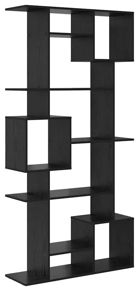 Könyvespolc Musta tammi 92 x 29 x 188 cm Faanyag