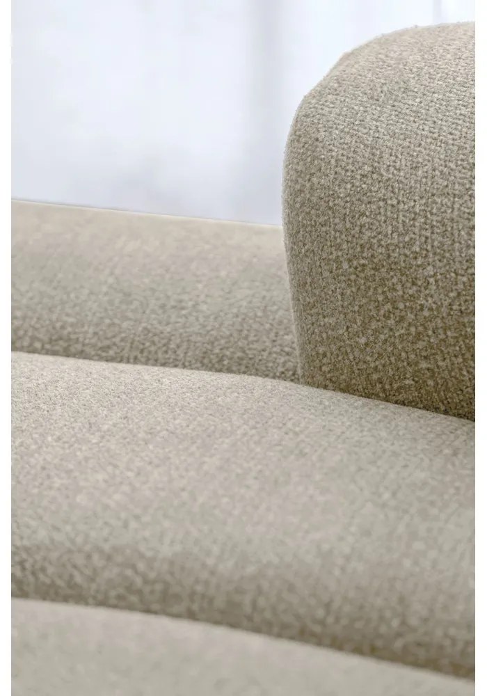 Bézs sarokkanapé (jobb oldali-U alakú) Shell – Miuform