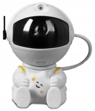 LED RGB projektor LED/5W/5V űrhajós + távirányító