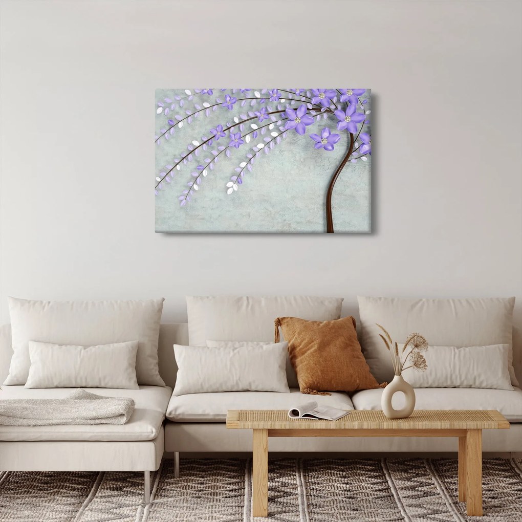 Kép - Lila eső (90x60 cm)
