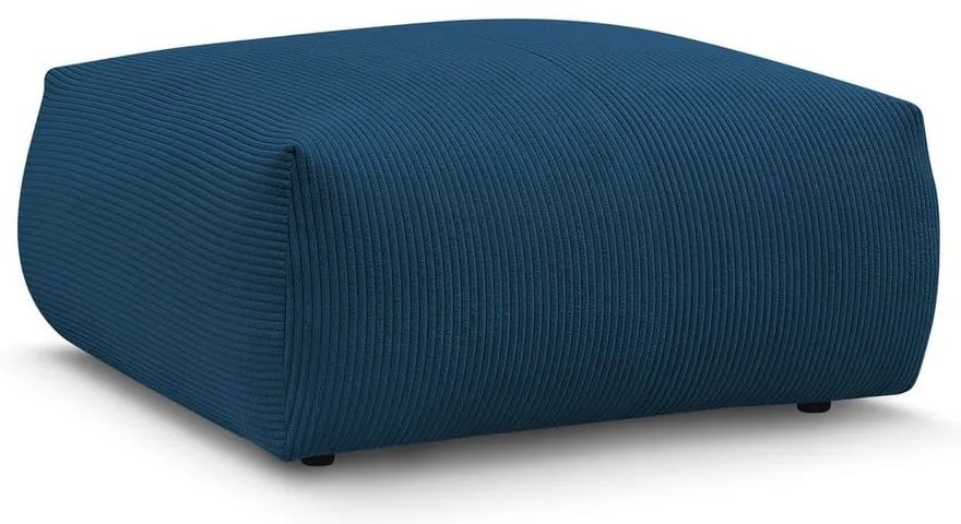 Sötétkék kordbársony lábtartó Voltaire – Bobochic Paris