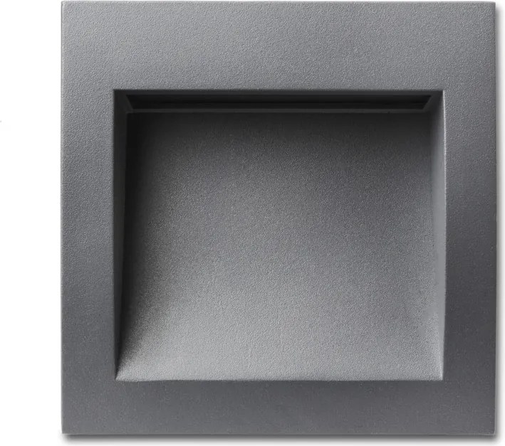 RENDL GORDIQ M süllyesztett lámpa antracitszürke 230V LED 3W IP65 3000K