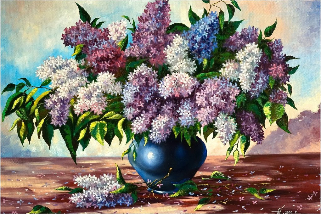 Kép - Orgován csokor (90x60 cm)