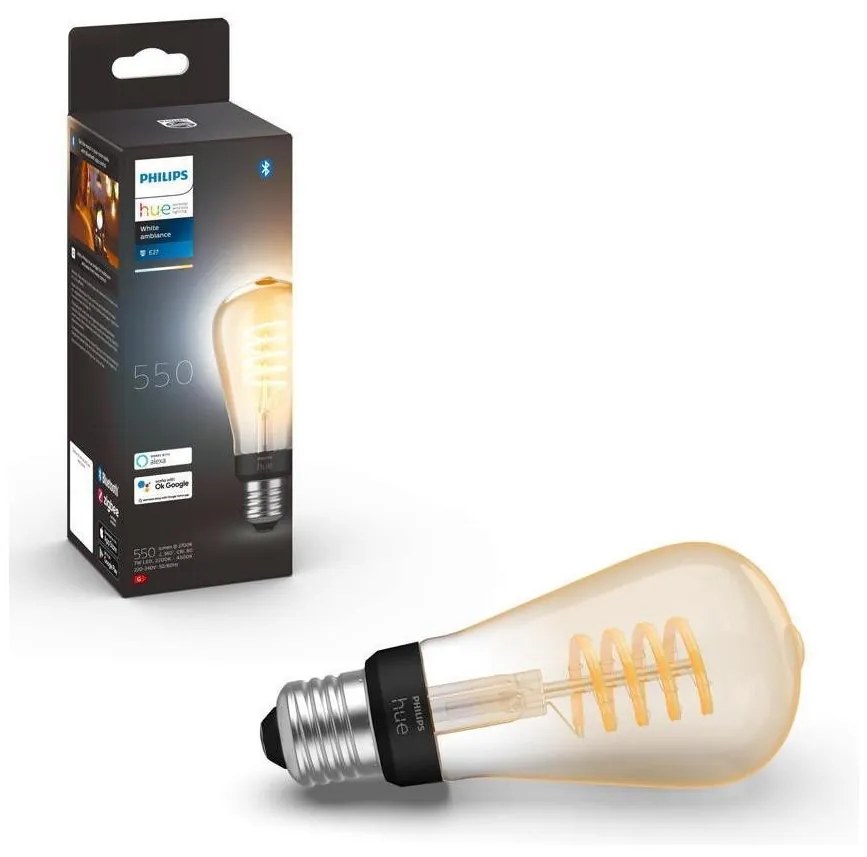 Philips LED Dimmelhető izzó Philips Hue WHITE AMBIANCE ST64 E27/7W/230V 2200-4500K P4640