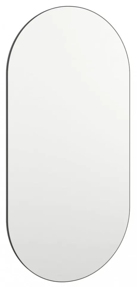 ovális üvegtükör LED-lámpákkal 40 x 20 cm