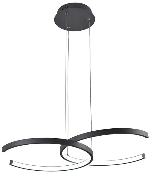 LED dimmelhető függeszték kábellel LED/50W/230V 3000-6500K + távirányító