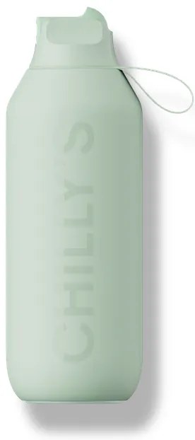 Termoláhev Chilly's Bottles - jemná zelená 500ml, edice Series 2 Flip