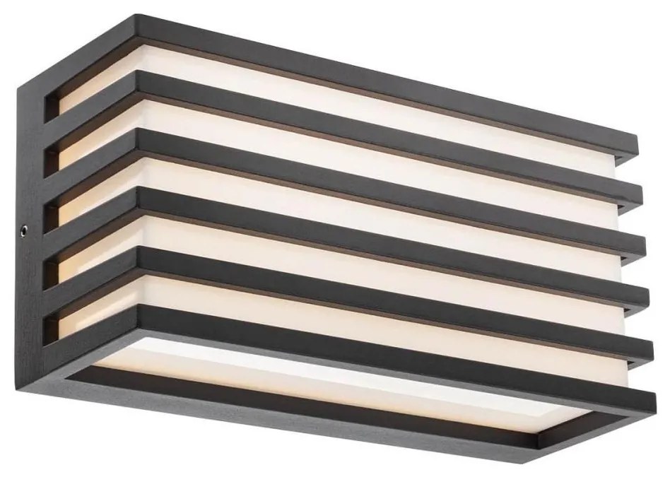 Redo 90639-LED Kültéri fali lámpa BLAZE LED/12W/230V 3000K IP54 antracit