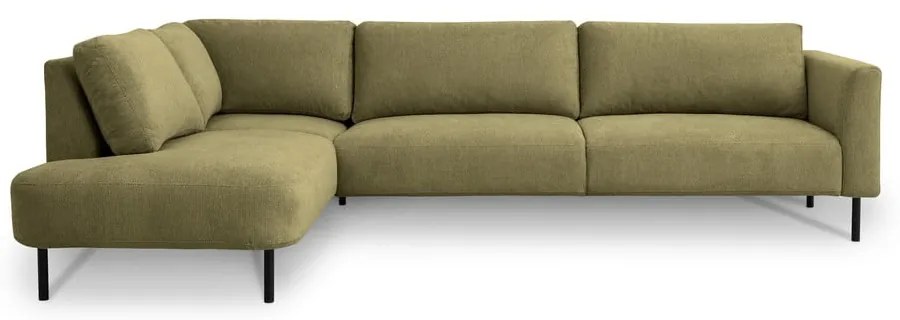 Mustársárga sarokkanapé (bal oldali) Hero – Scandic