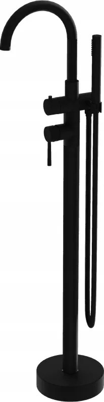 Orion Matt Black Modern szabadonálló csaptelep kádhoz