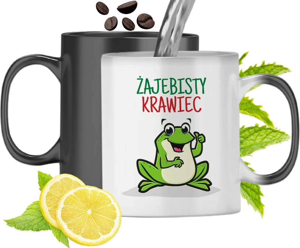 Mágikus Bögre Szabónak Színváltós, fényképes nyomattal