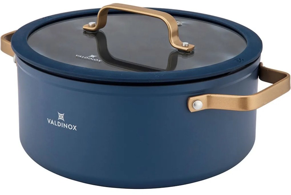 Valdinox Giovanni lábas, fedővel 24 cm, 4,3 l, 4,3 l