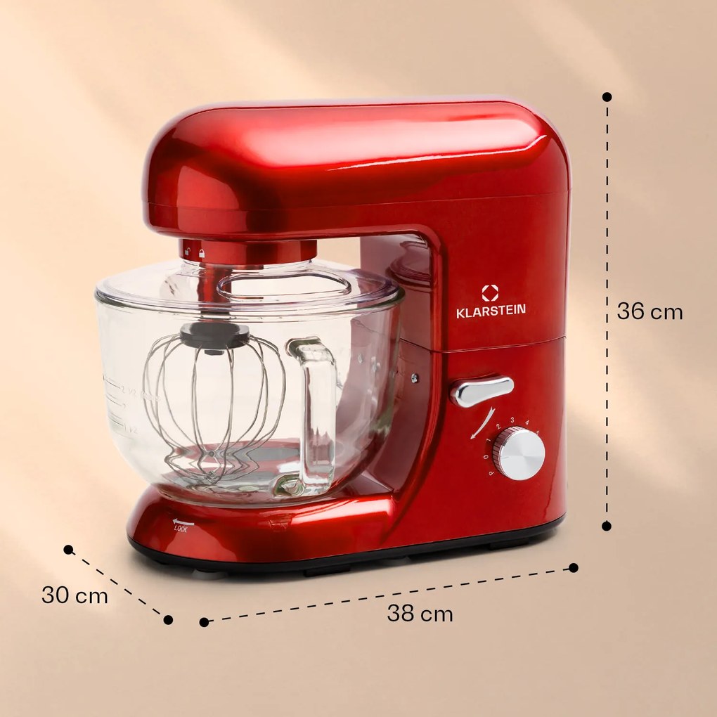 Bella Rossa 2G Konyhai robotgép 1300 W 6 fokozatú Bolygó keverési rendszerrel