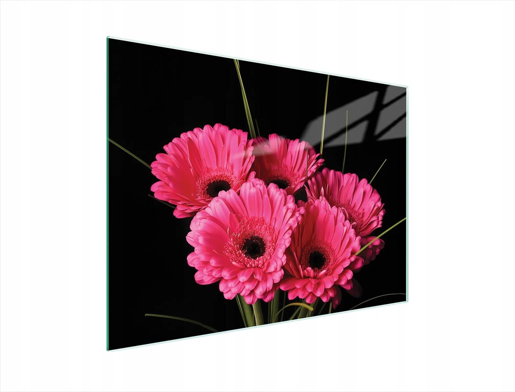 Üveg Vágódeszka 40x30 Gerbera Edzett Üveg