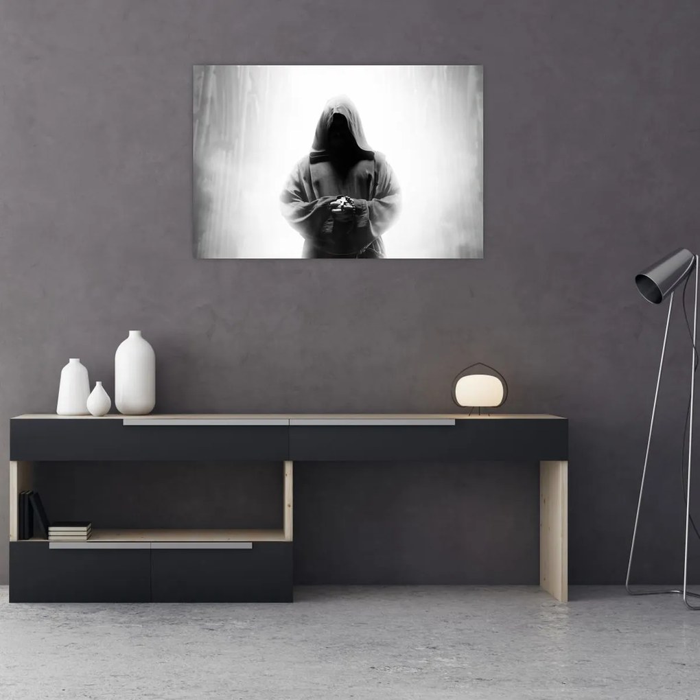 Kép - Egy szerzetes egy kolostorban (90x60 cm)