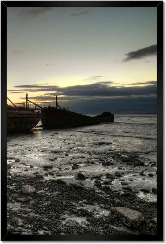 Poszterek keretben 40x60 Horgászcsónakok