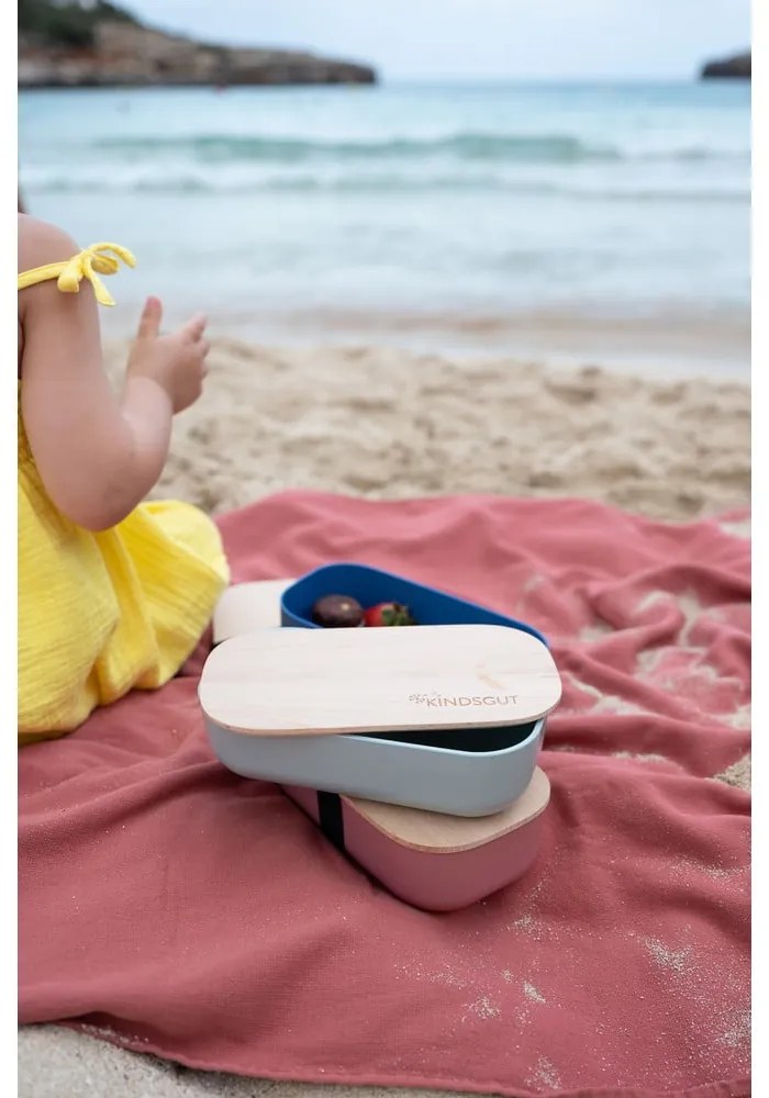 Gyerek uzsonnás doboz Aquamarin – Kindsgut