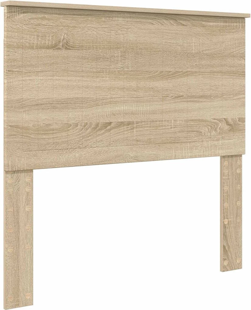 vidaXL Fejtámla fejtámlával Sonoma tölgy 100 cm Faanyag