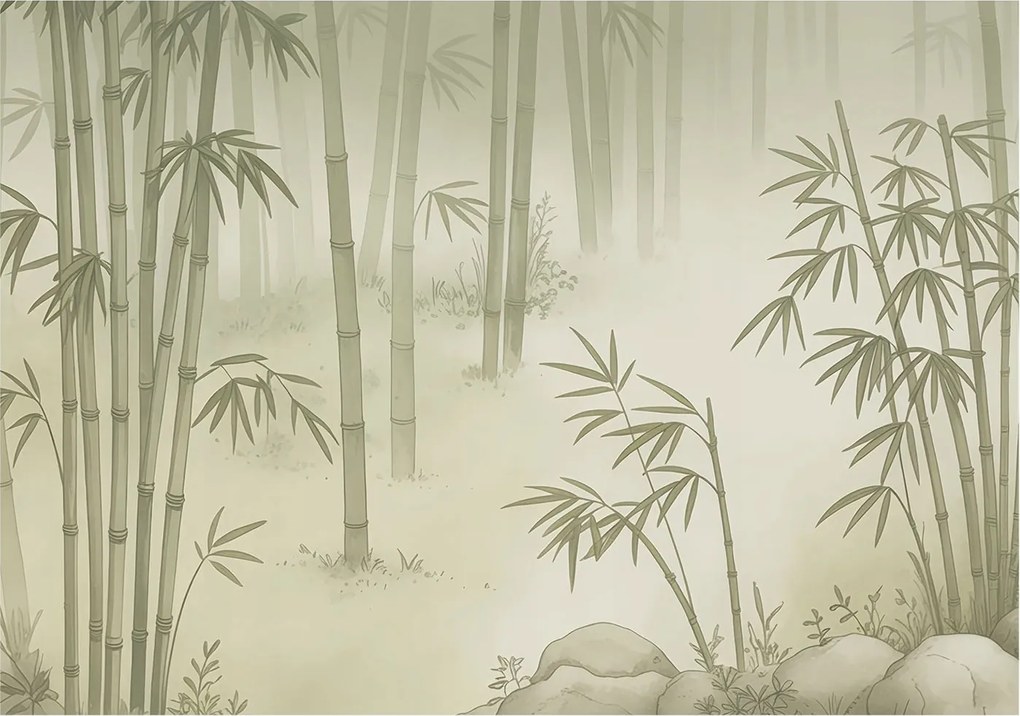 Fotótapéta Flizelin Szoba tapéta Csendes táj 312x219 Ragasztó