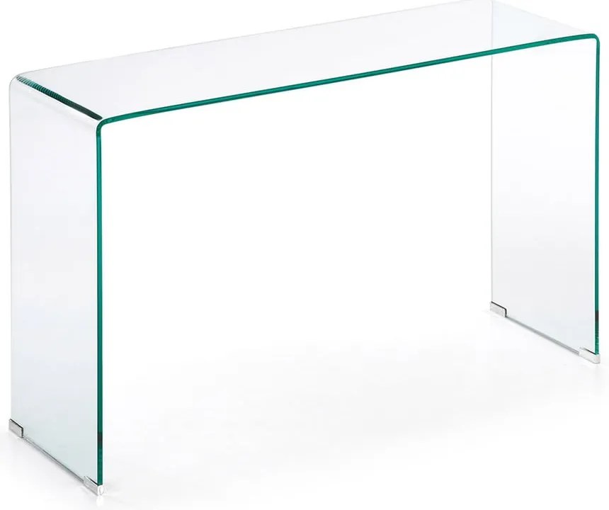 Üveg konzolasztal 40x125 cm Burano – Kave Home