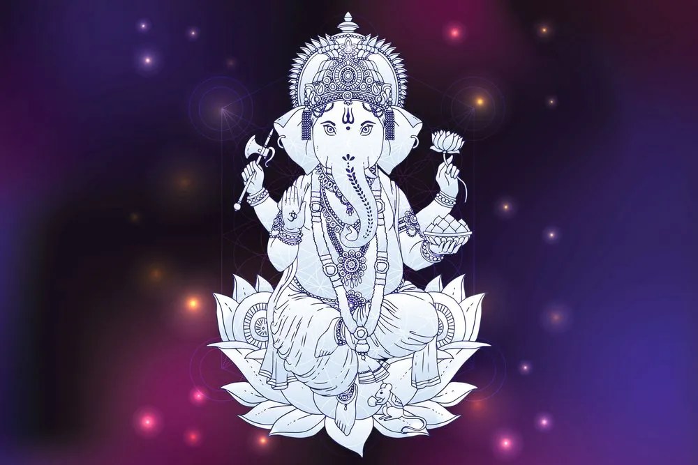 Kép Buddhista Ganesha