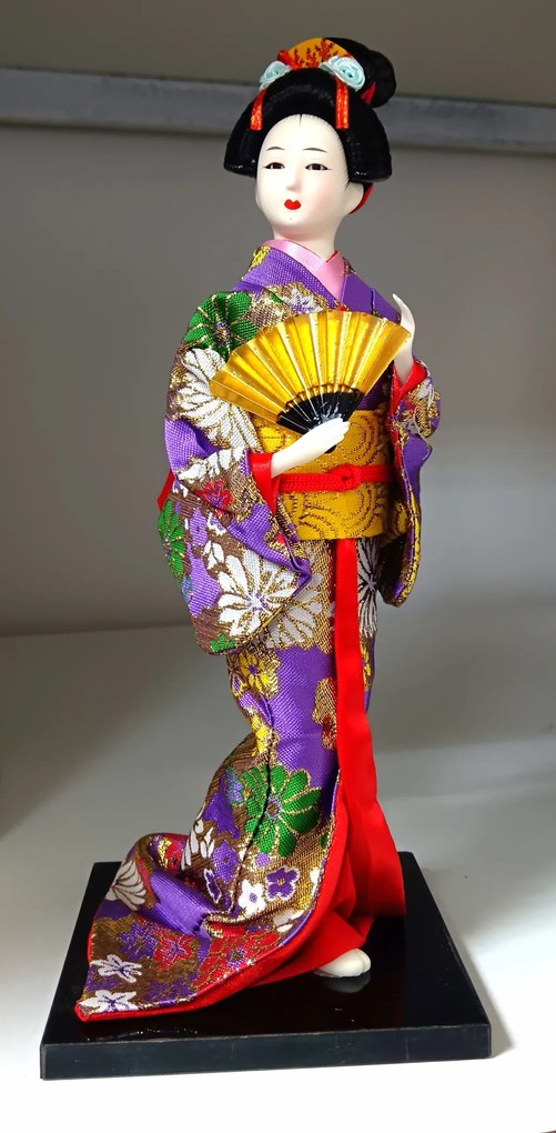 Tradicionális Japán Gésa Dekoráció