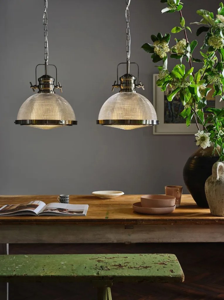 DAR LIGHTING PEY0146 PEYTON Egyágú Függesztett Lámpa Fém E27 IP20