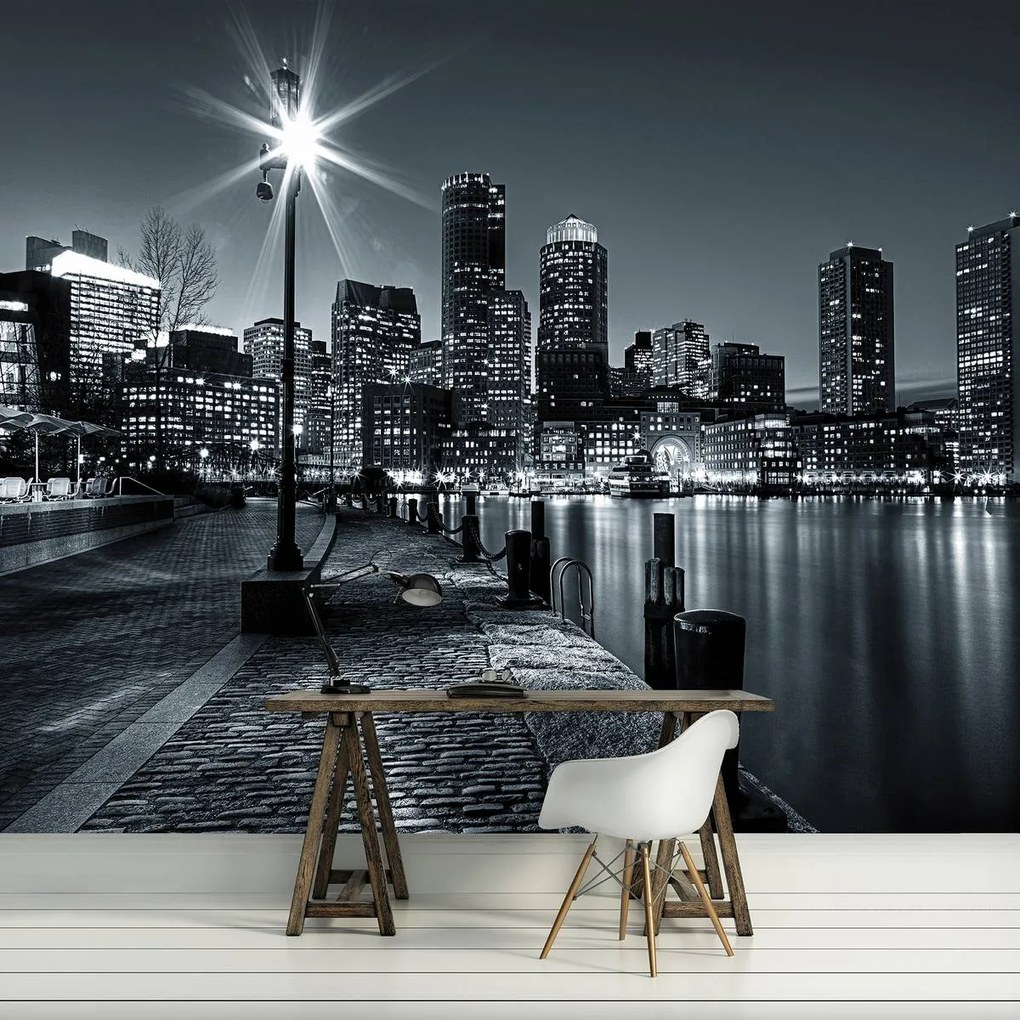 Fotótapéta - New York éjjel (152,5x104 cm)