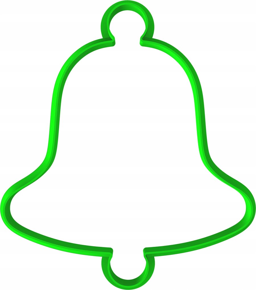 Karácsonyi Mézeskalács Forma Karácsonyi Nagy XL Csengő 12cm