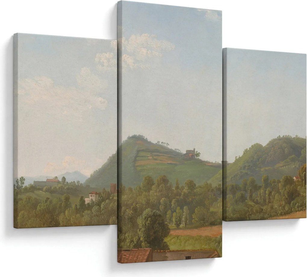 Kép - Simon Denis, View Near Naples, reprodukciók (90x60 cm)