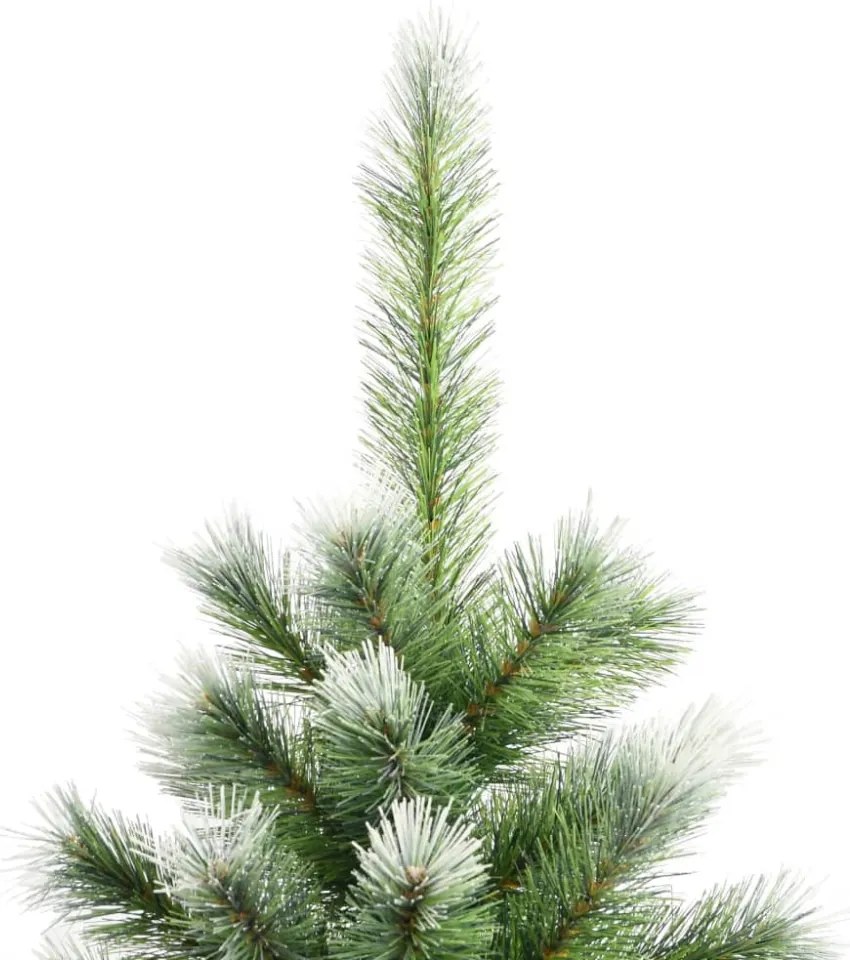 csuklópántos műkarácsonyfa hóval 120 cm