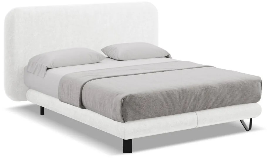 Fehér boxspring ágy 180x200 cm Ilima – Makamii