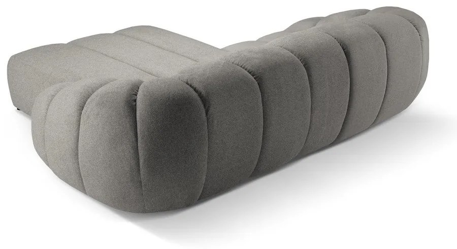 Világosszürke sarokkanapé (jobb oldali) Diana – Micadoni