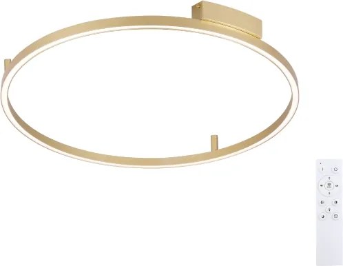 Brilagi - LED fényerőszabályozható lámpatest PORTOFINO LED/60W/230V átmérő 80 cm arany + távirányító