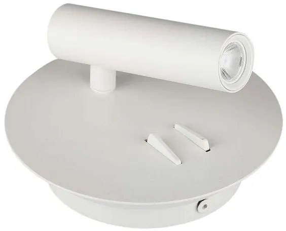 LED Fali lámpa LED/3W/230V + LED/6W/230V 3000K fehér