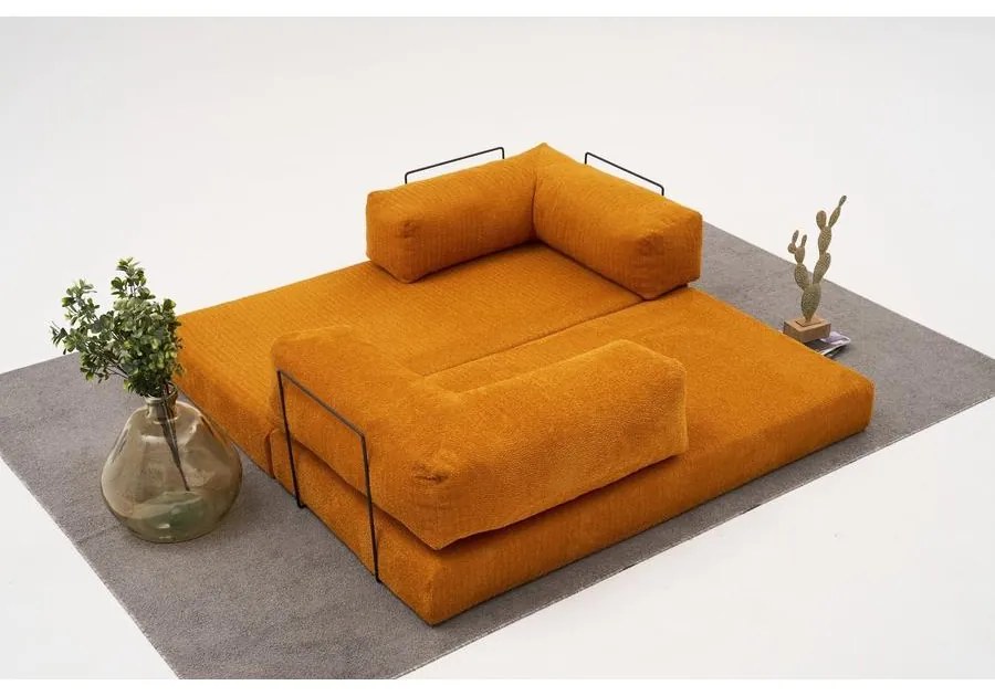 3 személyes kanapé Comfort - Narancssárga