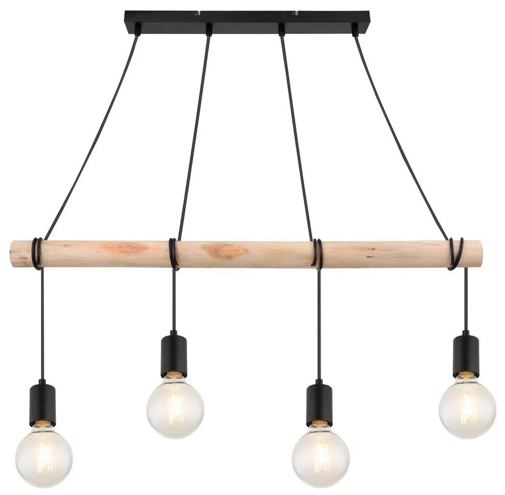 Rabalux 3980 - Csillár zsinóron PABLO 4xE27/40W/230V