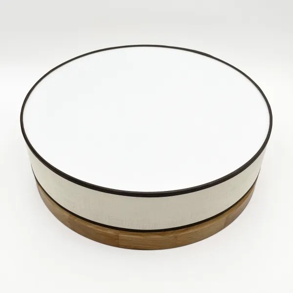 Brilagi - BELLADONNA LED mennyezeti lámpa LED/36W/230V, átm. 40 cm, krémszín/tölgy