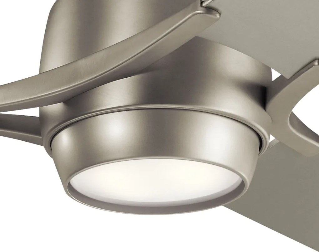 KICHLER KLF-ZEUS-60-BN ZEUS Ventilátoros lámpa Nikkel, Ezüst LED IP20