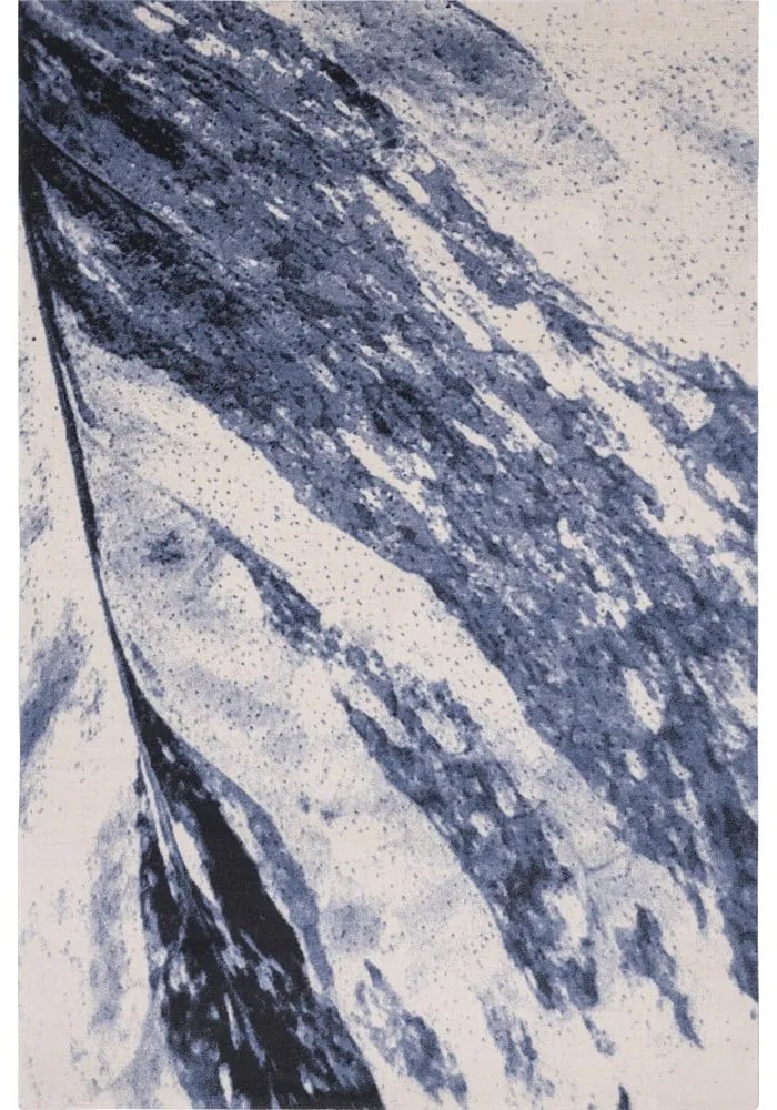 Kék gyapjú szőnyeg 200x300 cm Albo – Agnella