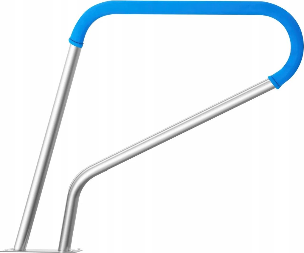 Medencekorlát 81x99cm rozsdamentes acél, csúszásgátló talppal SPA-hoz