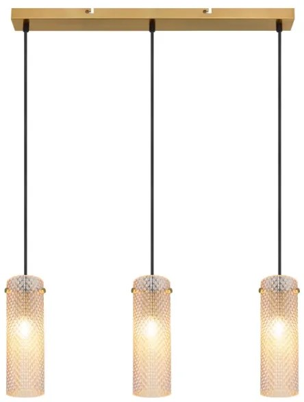 Globo 15775-3H - Csillár zsinóron KAROLO 3xE14/40W/230V