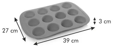 Tescoma DELÍCIA SiliconPRIME 12-es muffin forma