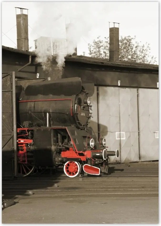 Poszterek A0 Pion Wolsztyn Gőzmozdony Ol 49-69