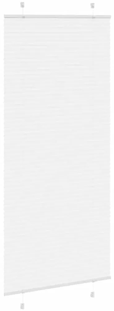 pliszírozott redőny Fehér 85x200 cm szövetszélesség 84,4 cm