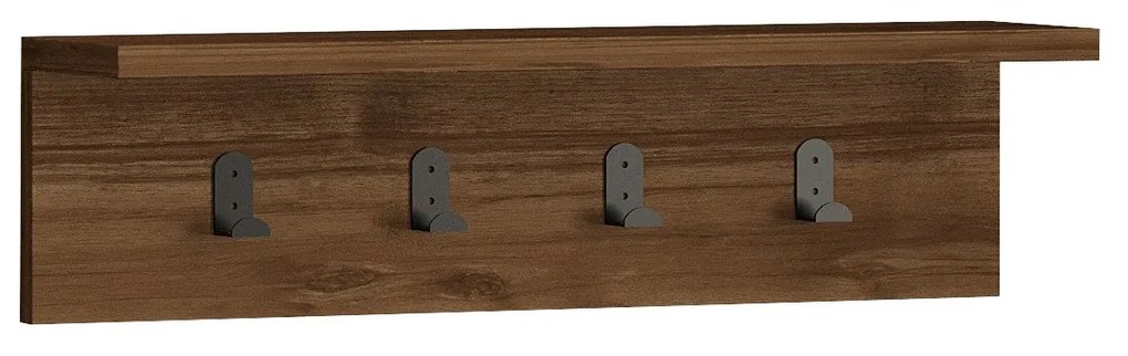 Fali polc Ayla - Walnut