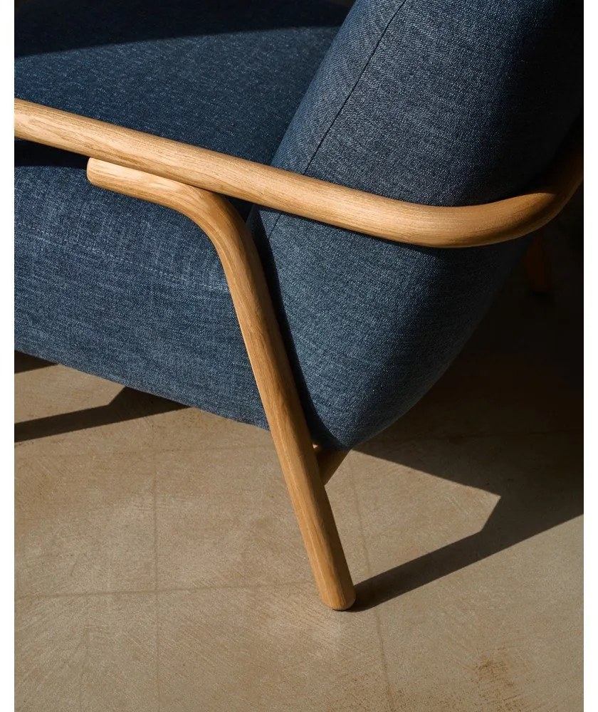 Kék fotel Sylo – Kave Home