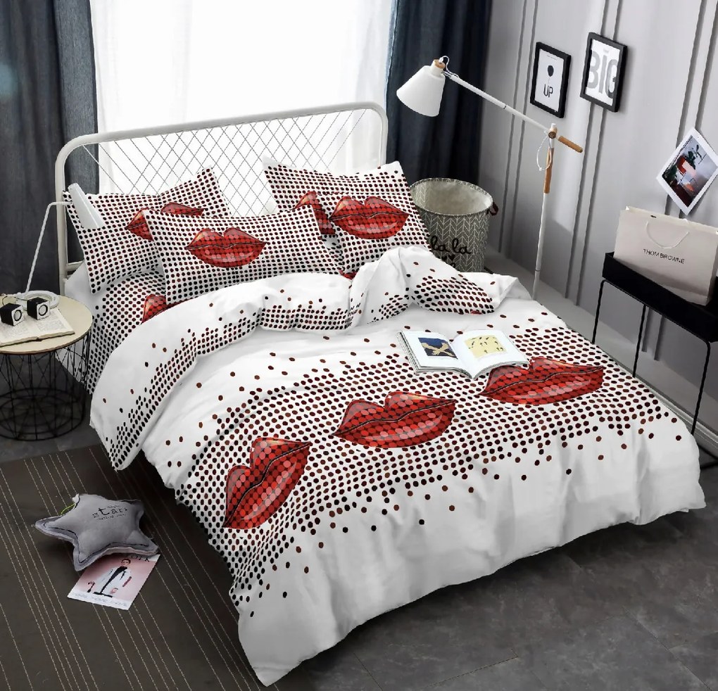 Mikroszálas ágyneműhuzat LIPSY fehér Ágyneműhuzat mérete: 70 x 80 cm | 140 x 200 cm