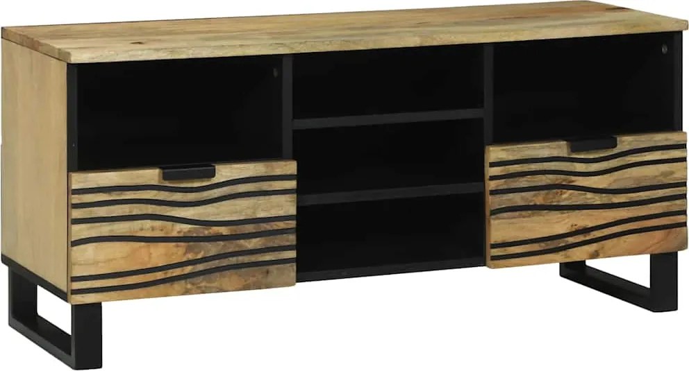 vidaXL TV egységek fiókkal Barna 100 x 33 x 46 cm Faanyag