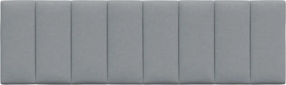 világosszürke szövet fejtámla párna Hanko 160 cm